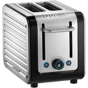 Dualit Architect 2 Slot Toaster - Brushed Stainless & Black