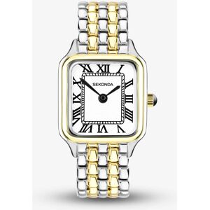 Sekonda Monica Maxi Two Colour Watch 40658 Sekonda Monica Maxi Two Colour Watch 40658