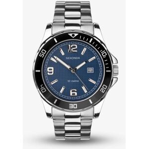 Sekonda Dive Stainless Steel Blue Dial Watch 1512 Sekonda Dive Stainless Steel Blue Dial Watch 1512