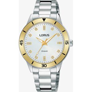 Lorus Ladies Sports White Sunray Dial Bracelet Watch RG243RX9 Lorus Ladies Sports White Sunray Dial Bracelet Watch RG243RX9