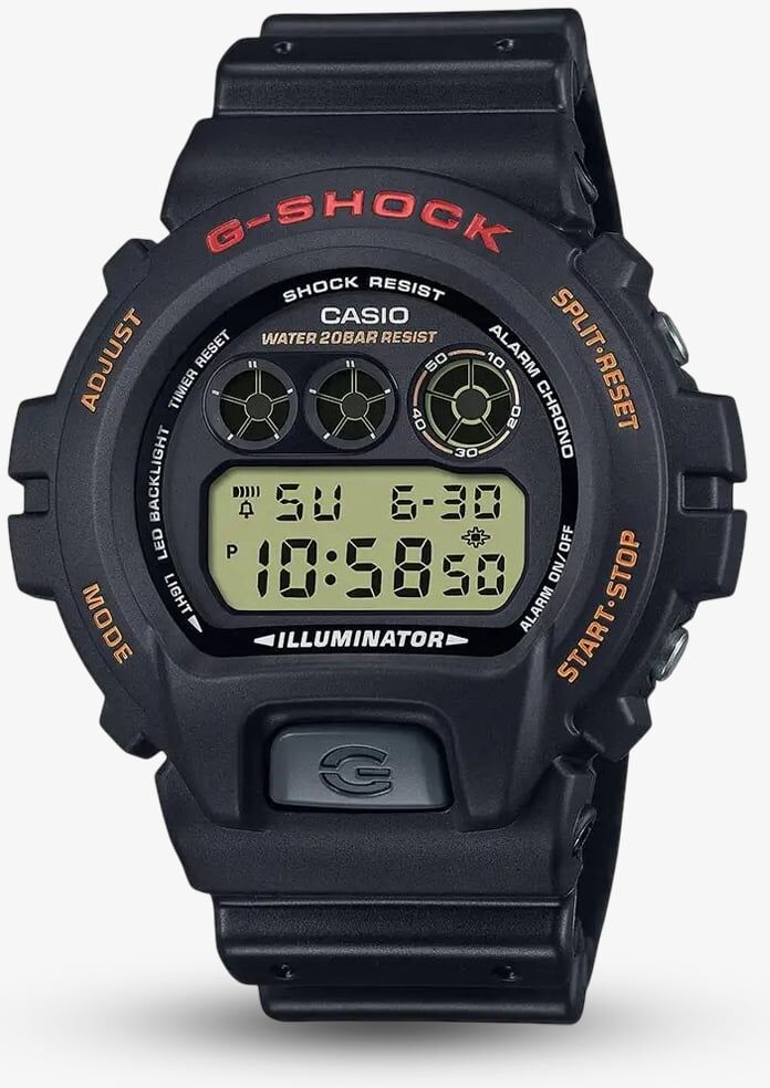 Casio G-Shock Mens Black Digital Display Dial Watch DW-6900UB-9ER