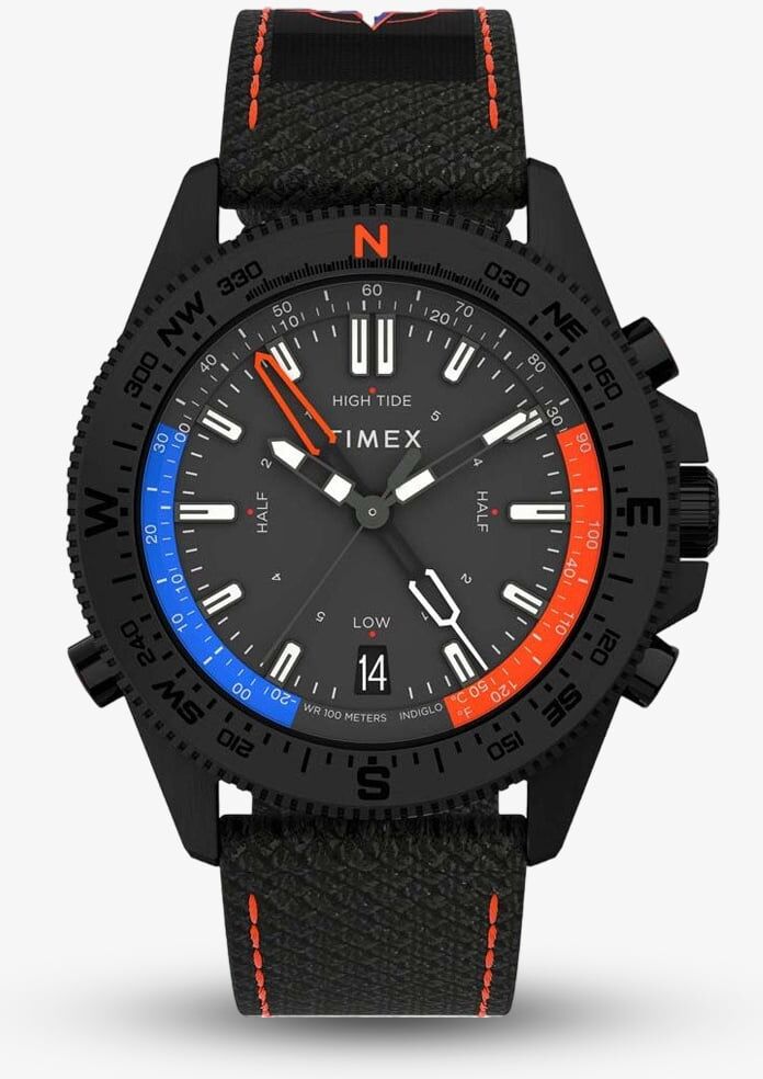 Timex Mens Expedition Blue & Red North Fabric Watch TW2V03900