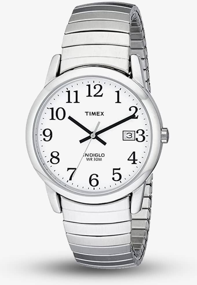 Timex Mens Silver Bracelet Watch T2H451