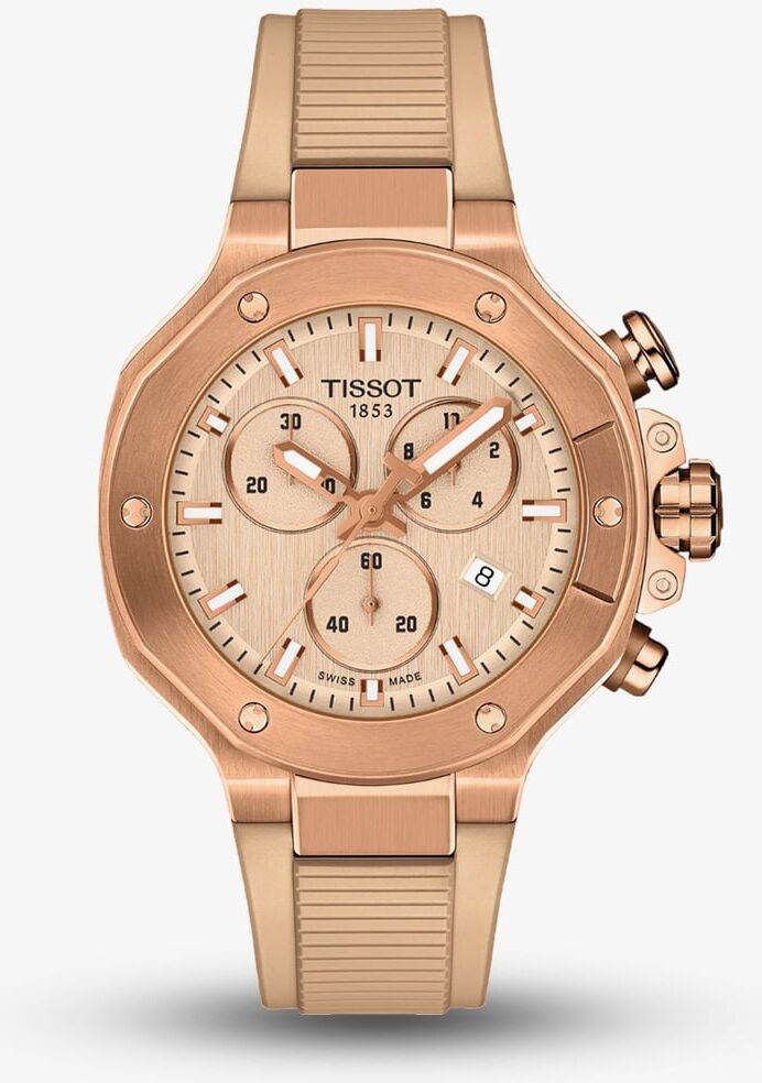 Tissot T-Race Rose Gold Plated Quartz Chronograph Watch T141.817.37.501.00