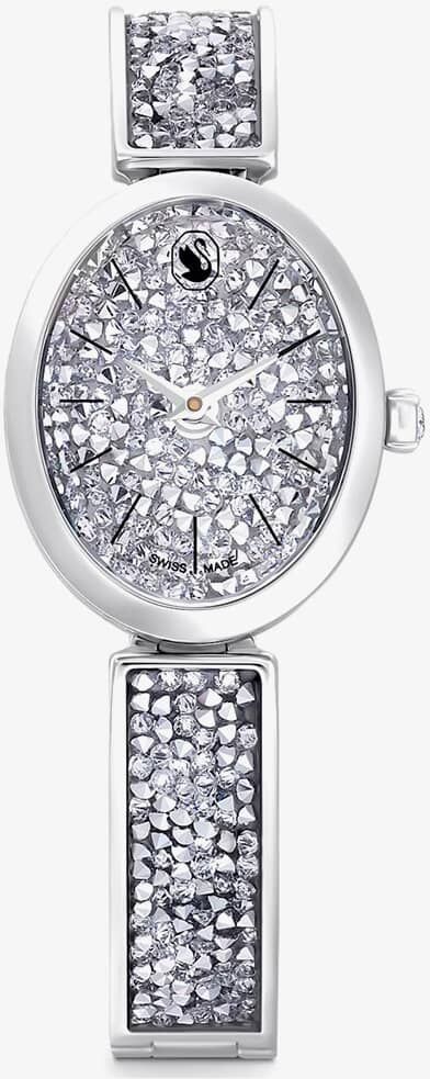 Swarovski Ladies Crystal Rock Oval Watch 5656881