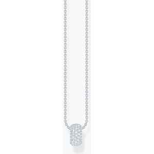 THOMAS SABO Sterling Silver Ring Pendant Necklace KE2278-051-14-L45V