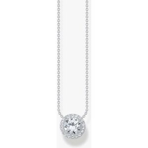 THOMAS SABO Sterling Silver Halo Pendant Necklace KE2279-051-14-L45V