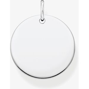 THOMAS SABO Silver Plain Disc Pendant PE927-001-21