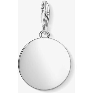 THOMAS SABO Sterling Silver Plain Round Disc Charm 1636-001-21