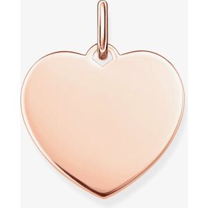 THOMAS SABO Rose Gold Plated Heart Pendant LBPE0017-415-12