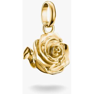 THOMAS SABO Charm Club Connect Gold Plated Rose Blossom Charm CC1263-413-39