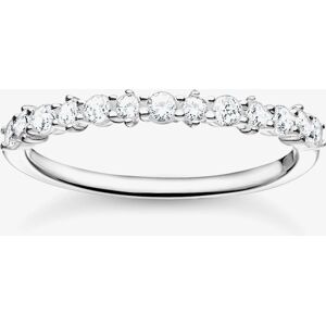 THOMAS SABO Sterling Silver Cubic Zirconia Stacking Ring TR2343-051-14-54