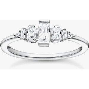 THOMAS SABO Vintage Sterling Silver Cubic Zirconia Ring TR2347-051-14-56