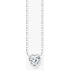 THOMAS SABO Sterling Silver Heart Shaped Pendant Necklace KE2280-051-14-L45V THOMAS SABO Sterling Silver Heart Shaped Pendant Necklace KE2280-051-14-L45V
