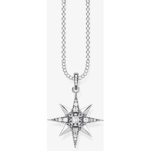 THOMAS SABO Royalty Star Cubic Zirconia Necklace KE1825-643-14-L45V THOMAS SABO Royalty Star Cubic Zirconia Necklace KE1825-643-14-L45V