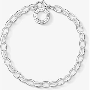 THOMAS SABO Silver 18.5cm Oval Belcher X0031-001-12-M THOMAS SABO Silver 18.5cm Oval Belcher X0031-001-12-M