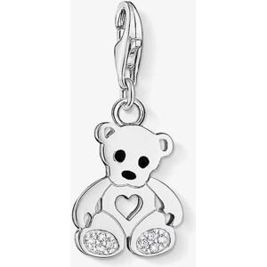 THOMAS SABO Silver Cubic Zirconia Teddy Bear Charm 1119-041-14 THOMAS SABO Silver Cubic Zirconia Teddy Bear Charm 1119-041-14