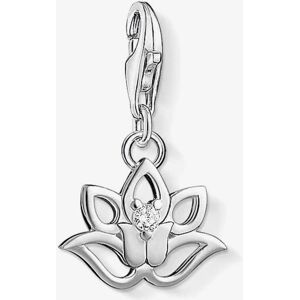 THOMAS SABO Silver Lotus Charm 1300-051-14 THOMAS SABO Silver Lotus Charm 1300-051-14