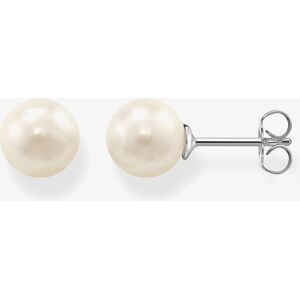 THOMAS SABO Small Simulated Pearl Stud Earrings H1431-028-14 THOMAS SABO Small Simulated Pearl Stud Earrings H1431-028-14
