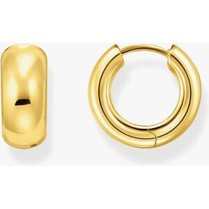THOMAS SABO Gold Plated 16mm Chunky Hoop Earrings CR741-413-39 THOMAS SABO Gold Plated 16mm Chunky Hoop Earrings CR741-413-39