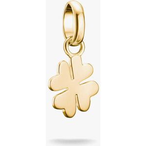 THOMAS SABO Charm Club Connect Gold Plated Four Leaf Clover Charm CC1202-413-39 THOMAS SABO Charm Club Connect Gold Plated Four Leaf Clover Charm CC1202-413-39