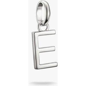 THOMAS SABO Charm Club Connect Silver Letter E Charm CC1211-001-21 THOMAS SABO Charm Club Connect Silver Letter E Charm CC1211-001-21