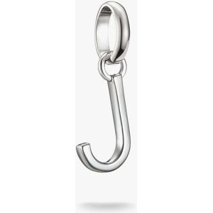 THOMAS SABO Charm Club Connect Silver Letter J Charm CC1216-001-21 THOMAS SABO Charm Club Connect Silver Letter J Charm CC1216-001-21