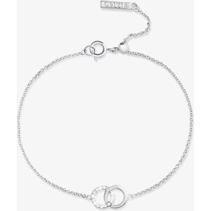 Olivia Burton Bejewelled Interlink Chain Silver Tone Bracelet OBJCOB09 Olivia Burton Bejewelled Interlink Chain Silver Tone Bracelet OBJCOB09