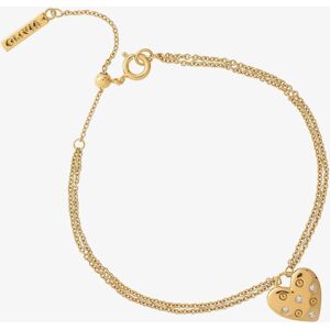Olivia Burton Classic Heart Gold Tone Bracelet OBJSAB17 Olivia Burton Classic Heart Gold Tone Bracelet OBJSAB17