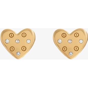 Olivia Burton Classic Heart Gold Tone Stud Earrings OBJSAE02 Olivia Burton Classic Heart Gold Tone Stud Earrings OBJSAE02
