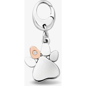Clogau Tree Of Life Insignia Two Tone Paw Print Topaz Charm 3SPWP0774 Clogau Tree Of Life Insignia Two Tone Paw Print Topaz Charm 3SPWP0774