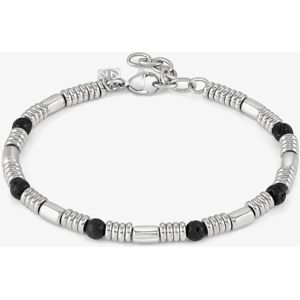 Nomination InstinctStyle Stainless Steel & Lava Stone Beaded Bracelet 027929/036 Nomination InstinctStyle Stainless Steel & Lava Stone Beaded Bracelet 027929/036