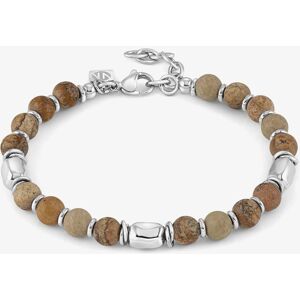 Nomination InstinctStyle Brown Paesina Stone Beaded Bracelet 027930/088 Nomination InstinctStyle Brown Paesina Stone Beaded Bracelet 027930/088