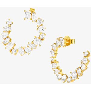 Nomination Colour Wave Gold Plated Hoop Earrings 149803/014 Nomination Colour Wave Gold Plated Hoop Earrings 149803/014