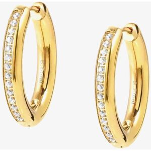 Nomination Affinity Gold Plated Hoop Earrings 028607/012 Nomination Affinity Gold Plated Hoop Earrings 028607/012