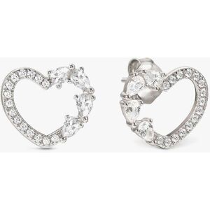 Nomination Shine Me Up Silver Multi Cut Cubic Zirconia Heart Stud Earrings 241903/003 Nomination Shine Me Up Silver Multi Cut Cubic Zirconia Heart Stud Earrings 241903/003