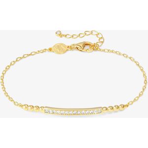 Nomination Lovecloud Gold Tone Plated Stone Set Bar Bracelet 240503/012 Nomination Lovecloud Gold Tone Plated Stone Set Bar Bracelet 240503/012