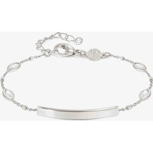 Nomination Messaggi D'Amore Engravable Plate Oval Cubic Zirconia Bracelet 241204/058 Nomination Messaggi D'Amore Engravable Plate Oval Cubic Zirconia Bracelet 241204/058