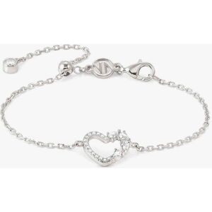 Nomination Shine Me Up Silver Multi Cut Cubic Zirconia Open Heart Bracelet 241901/003 Nomination Shine Me Up Silver Multi Cut Cubic Zirconia Open Heart Bracelet 241901/003