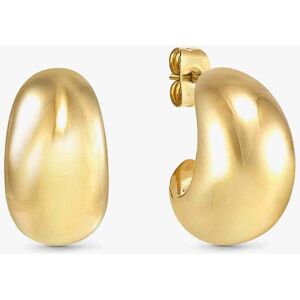 Nomination Ecclettica Gold Small Dome Hoop Earrings 134314/012 Nomination Ecclettica Gold Small Dome Hoop Earrings 134314/012