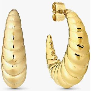 Nomination Ecclettica Gold Twist Hoop Earrings 134317/012 Nomination Ecclettica Gold Twist Hoop Earrings 134317/012