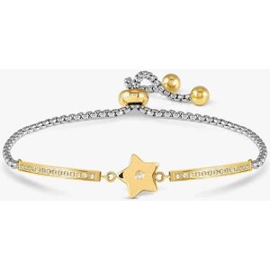 Nomination Milleluci Silver & Gold Star Toggle Bracelet 028018/023 Nomination Milleluci Silver & Gold Star Toggle Bracelet 028018/023