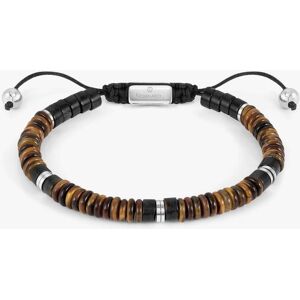 Nomination InstinctStyle Stainless Steel Tigers Eye Jasper Bracelet 027924/080 Nomination InstinctStyle Stainless Steel Tigers Eye Jasper Bracelet 027924/080