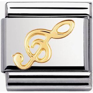 Nomination CLASSIC Gold Music Collection Treble Clef Charm 030117/08 Nomination CLASSIC Gold Music Collection Treble Clef Charm 030117/08