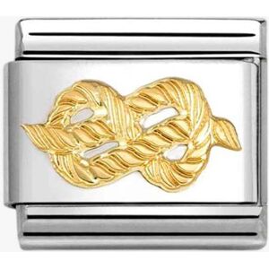 Nomination CLASSIC Classic Rope Knot Charm 030149/59 Nomination CLASSIC Classic Rope Knot Charm 030149/59
