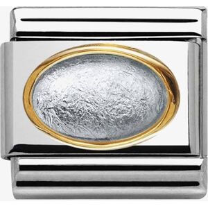 Nomination CLASSIC Gold Stones Silver Rock Crystal Charm 030516/01 Nomination CLASSIC Gold Stones Silver Rock Crystal Charm 030516/01