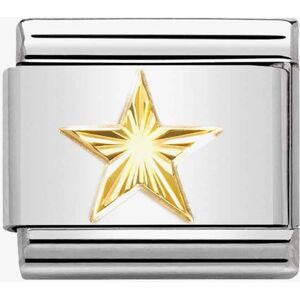 Nomination CLASSIC Composable Gold Coated Star Charm 030149/55 Nomination CLASSIC Composable Gold Coated Star Charm 030149/55