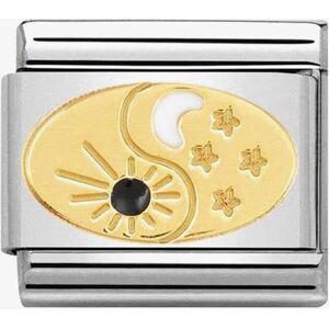 Nomination CLASSIC Gold Cosmo Tao Sun & Moon Charm 030272/51 Nomination CLASSIC Gold Cosmo Tao Sun & Moon Charm 030272/51