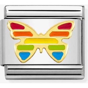 Nomination CLASSIC Rainbow Butterfly Charm 030272/55 Nomination CLASSIC Rainbow Butterfly Charm 030272/55
