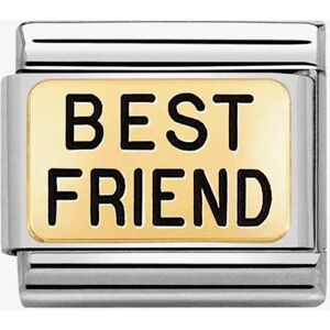 Nomination CLASSIC Composable Plates Best Friend Charm 030166/05 Nomination CLASSIC Composable Plates Best Friend Charm 030166/05